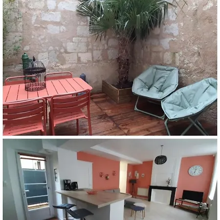 Appart Chaleureux Avec Terrasse Saumur Exterior foto